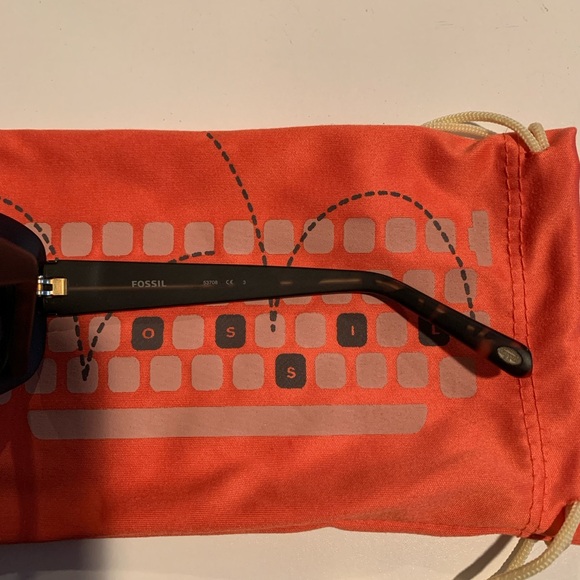 Fossil Black and Brown Sunglasses NWOT main image 5